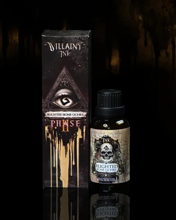 Villainy Ink Enamel - Blighted Bone Ochre V3.0 (30 mL)