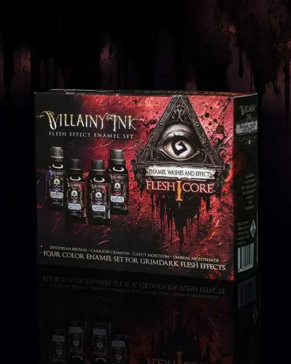 Villainy Ink Enamel - Flesh Core Set 1 V3.0 (4x30 mL)