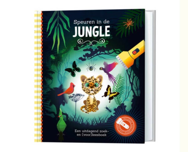 SPEUREN IN DE JUNGLE (zoekboek)