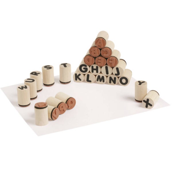 HOUTEN STEMPELS HOOFDLETTERS (Eduplay)