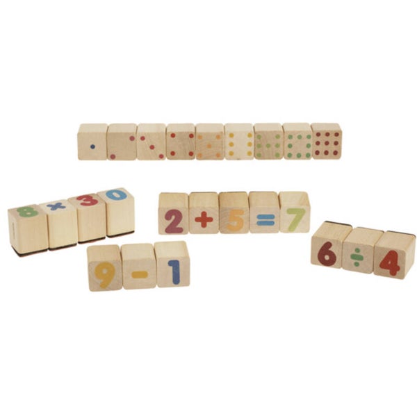 HOUTEN CIJFERSTEMPELS (Eduplay)