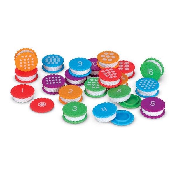 NUMMER TRAKTATIES Learning Resources ©️ Mini Number Treats