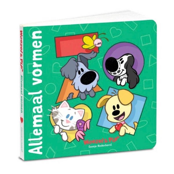 WOEZEL & PIP ALLEMAAL VORMEN (kartonboek)