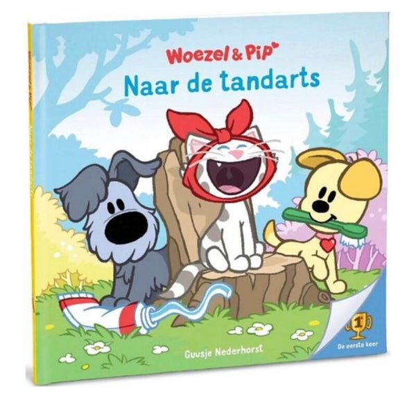 WOEZEL & PIP NAAR DE TANDARTS (kartonboek)