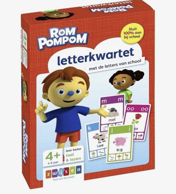 ROMPOMPOM LETTERKWARTET