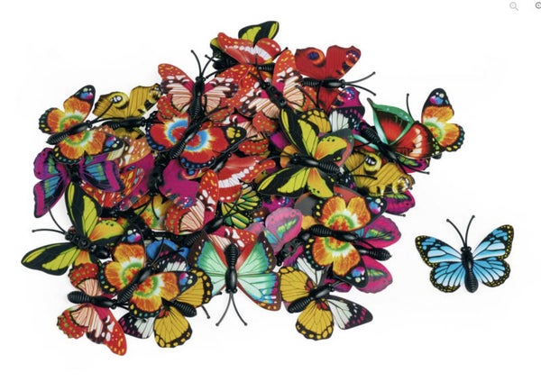 VLINDERS 3D (10stuks)