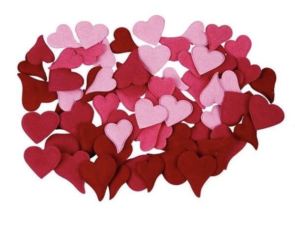 VILTEN HARTEN (32 stuks)