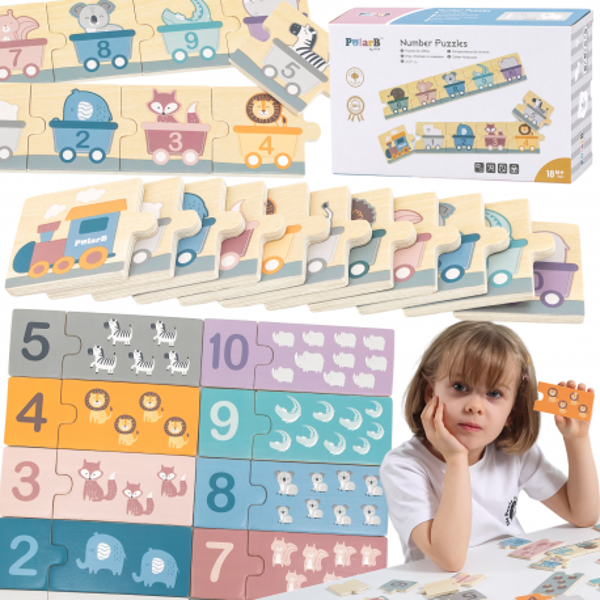Puzzelen met PolarB Montessori