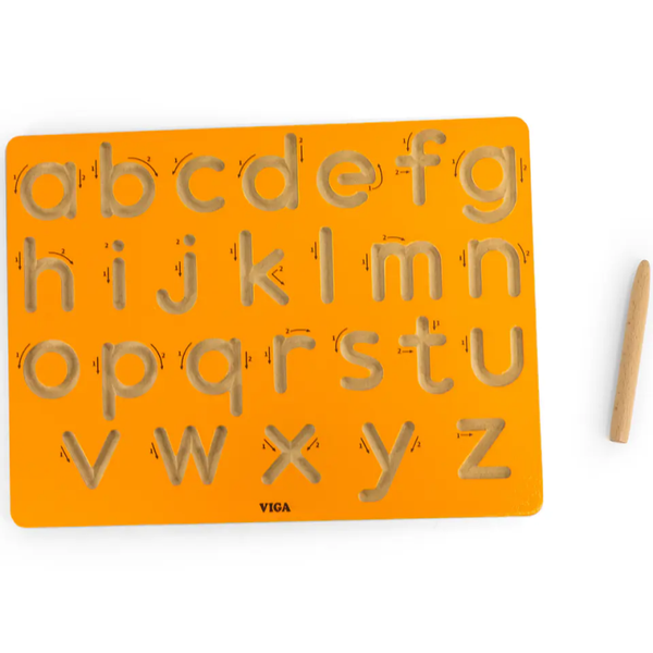 Viga houten schrijfplank – oefenen van kleine letters