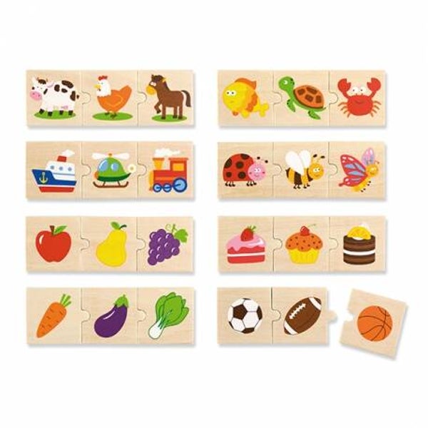 Houten logische puzzel vanaf 18 maanden