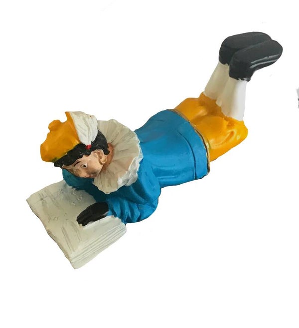 PIET LIGGEND MET BOEK