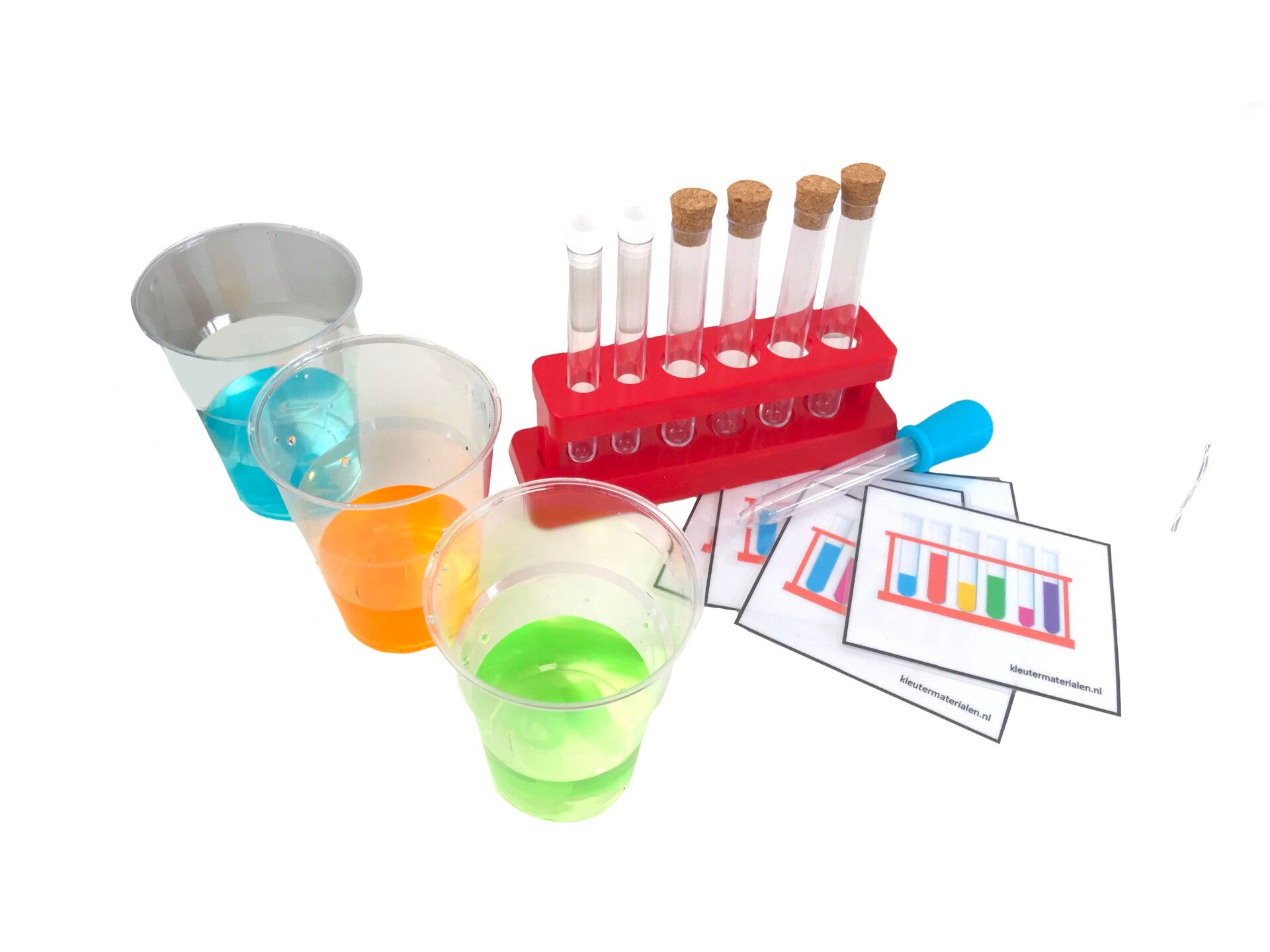 REAGEERBUIZEN MET HOUDER