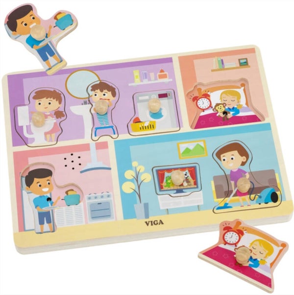 VIGA GELUIDENPUZZEL THEMA HUIS