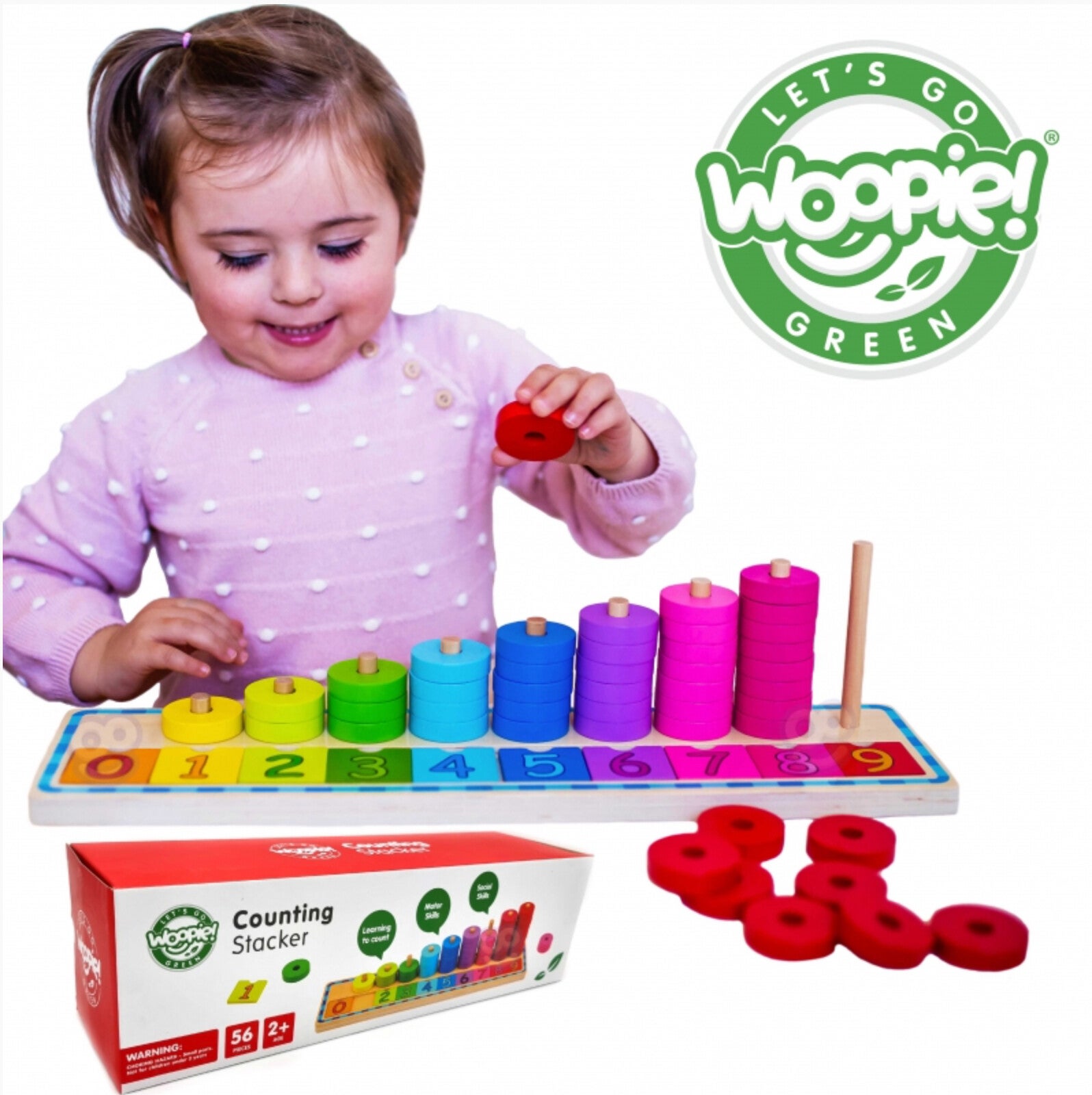 WOOPIE TELPLANK *Counting stacker