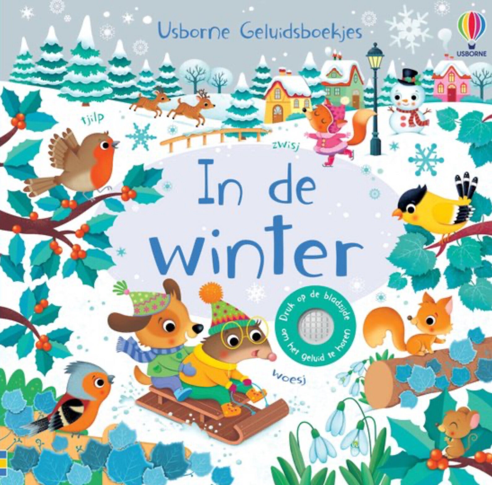 IN DE WINTER (kartonboek met geluid)