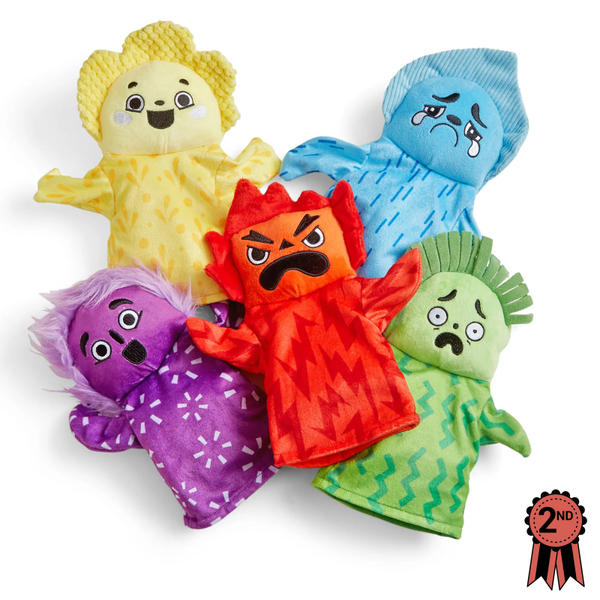 EMOTIE HANDPOPPEN Learning Resources (2eKans) ©️ Feelings Family Hand Puppets