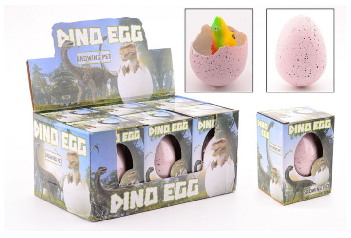 MEGA GROEIEND DINOSAURUS EI