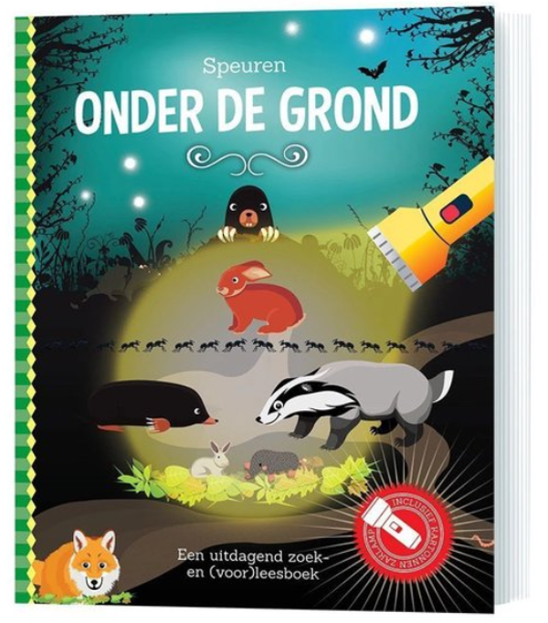 SPEUREN ONDER DE GROND (zaklampboek)