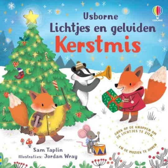 LICHTJES EN GELUIDEN KERSTMIS (kartonboek met licht en geluid)