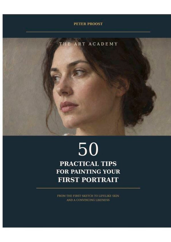 50 practical tips for painting your first portrait