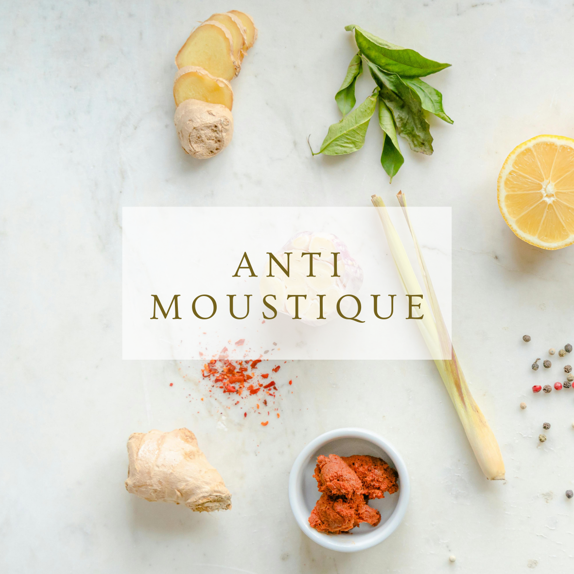 Fondants parfumés Anti moustique