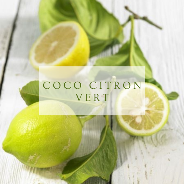 Fondants parfumés Coco citron vert