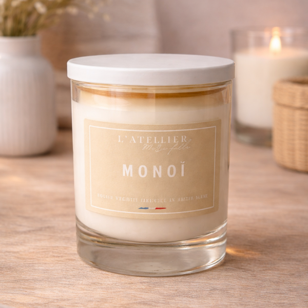 Bougie en pot - Monoi