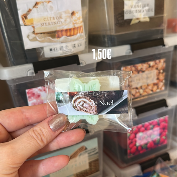 Fondant de Noël - Buche de Noël