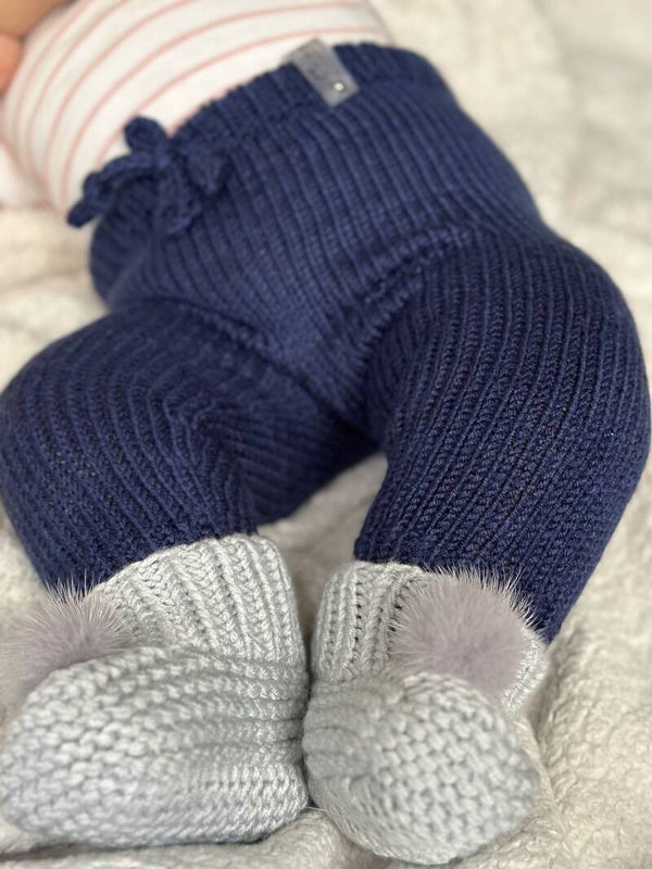 Pantalon bleu marine