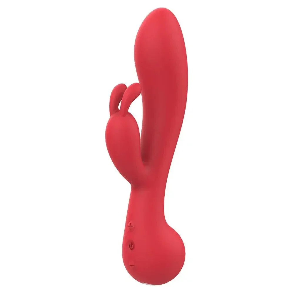Amour Camille Red Silicone Dual Motor Rechargeable Rabbit Vibrator