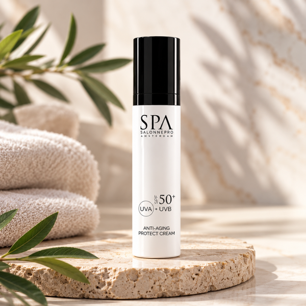 SPF 50+ Zonnebrandcrème Gezicht – SPA Salonnepro Anti-Aging