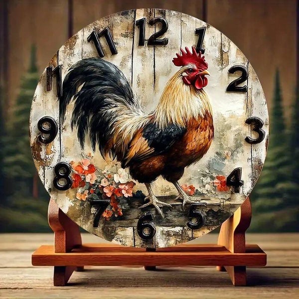 Morning Rooster Clock