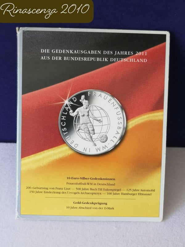 Die Gedenkausgaben Des Jahre 2011 aus der Bundesrepublik Deutschland