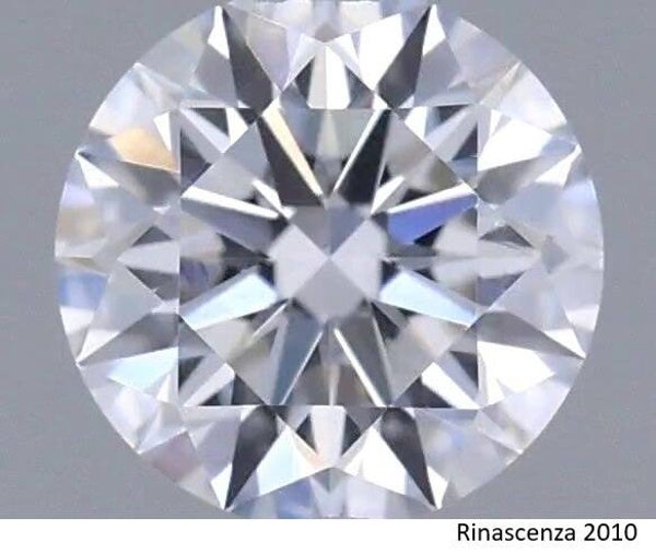 1 Stück (Lose) Diamant (Natürlich) - 0.30 ct - Rund - D (farblos) - VVS2 - (IGI) - *3EX VSL*