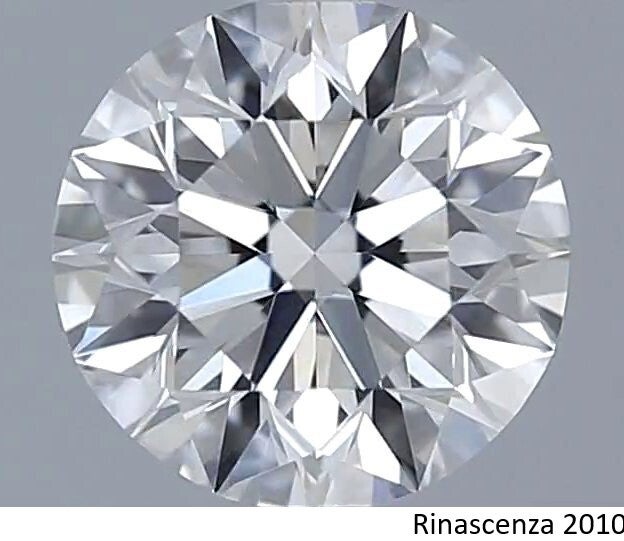 Lose Diamant (Natürlich) - 0.41 ct - Rund - G - VVS2 - International Gemmologie Institute (IGI) - *EX VG Keine*