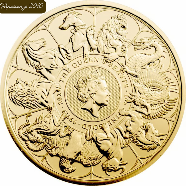 Gold The Queen's Beasts 1 oz - Completer Coin