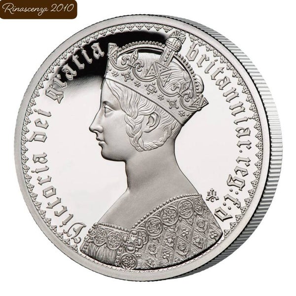 2022 St Helena Masterpiece The Gothic Crown – Victoria Portrait 2 Oz Silver Proof