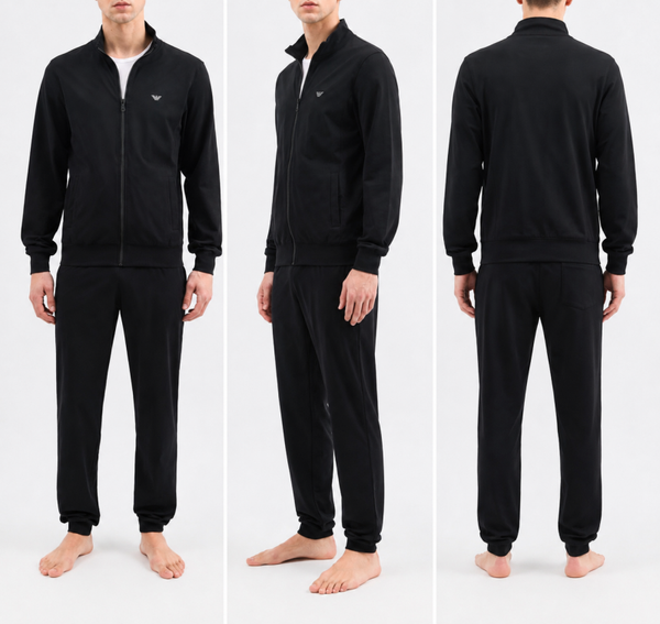Emporio Armani pyjama katoen zwart M