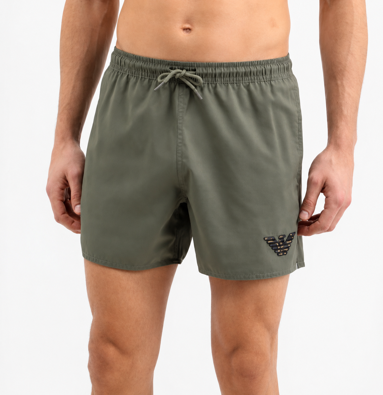 Emporio Armani Zwemshort Heren – kaki– Maat M