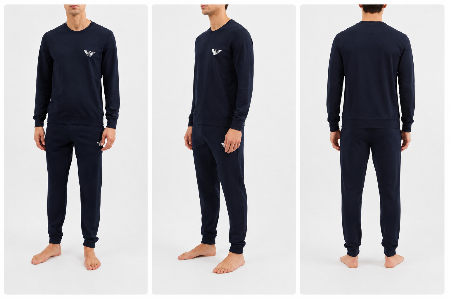 Emporio Armani trainingspak katoen navy M