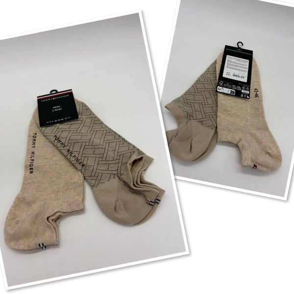 Tommy Hilfiger sokken 43/46 2x enkelsokken beige