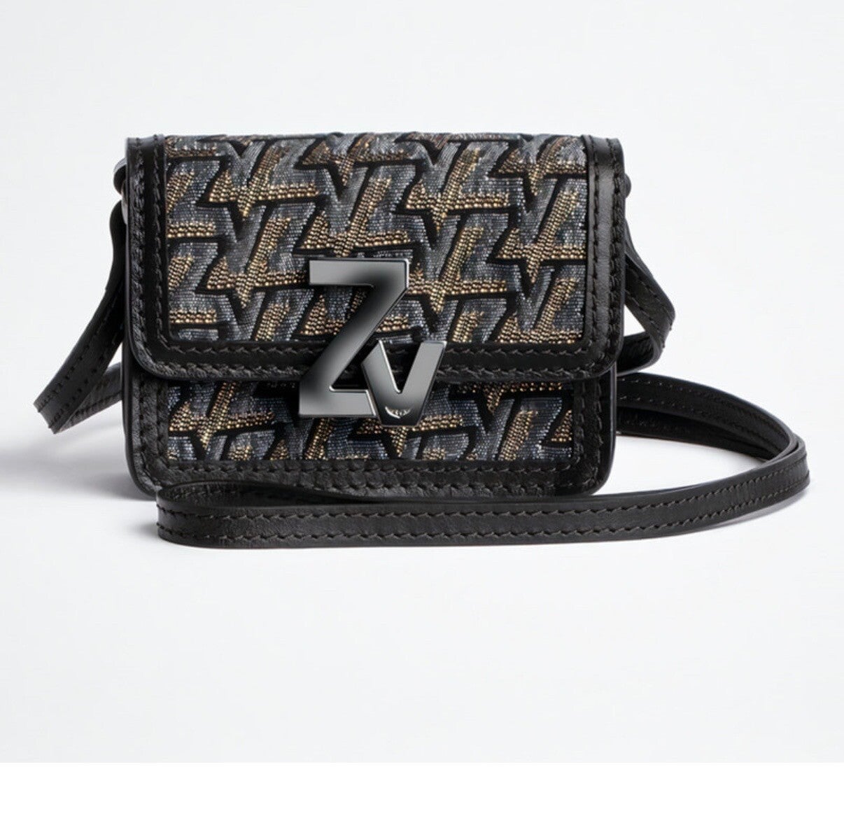 ZADIG & VOLTAIRE   Schoudertas ZV Initiale Le City Grigri