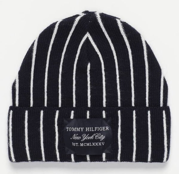 TOMMY HILFIGER - muts -zwart wit