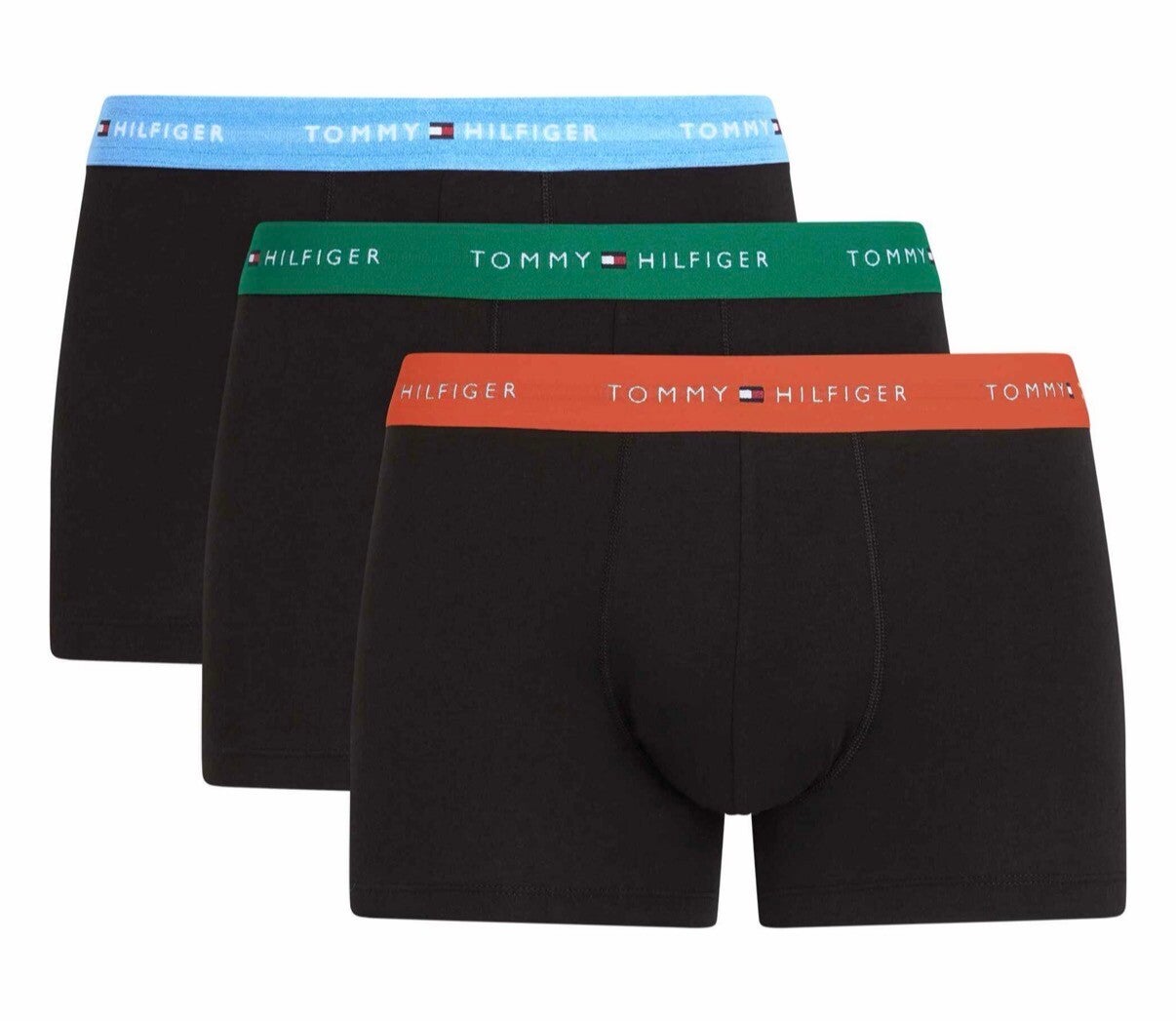 TOMMY HIFIGER - boxer(x3) - katoen - zwart