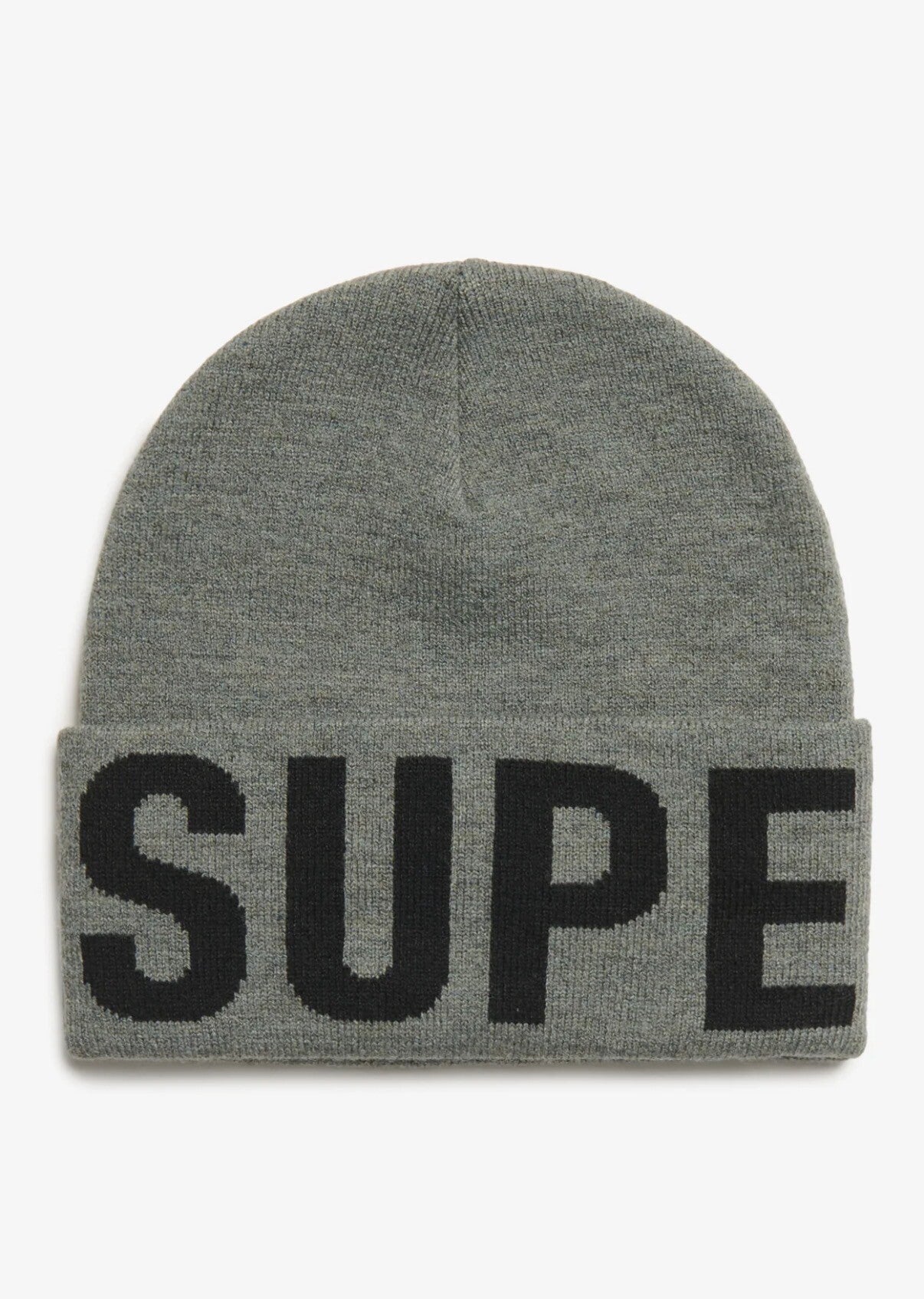 Superdry Gebreide Muts Grijs – One Size