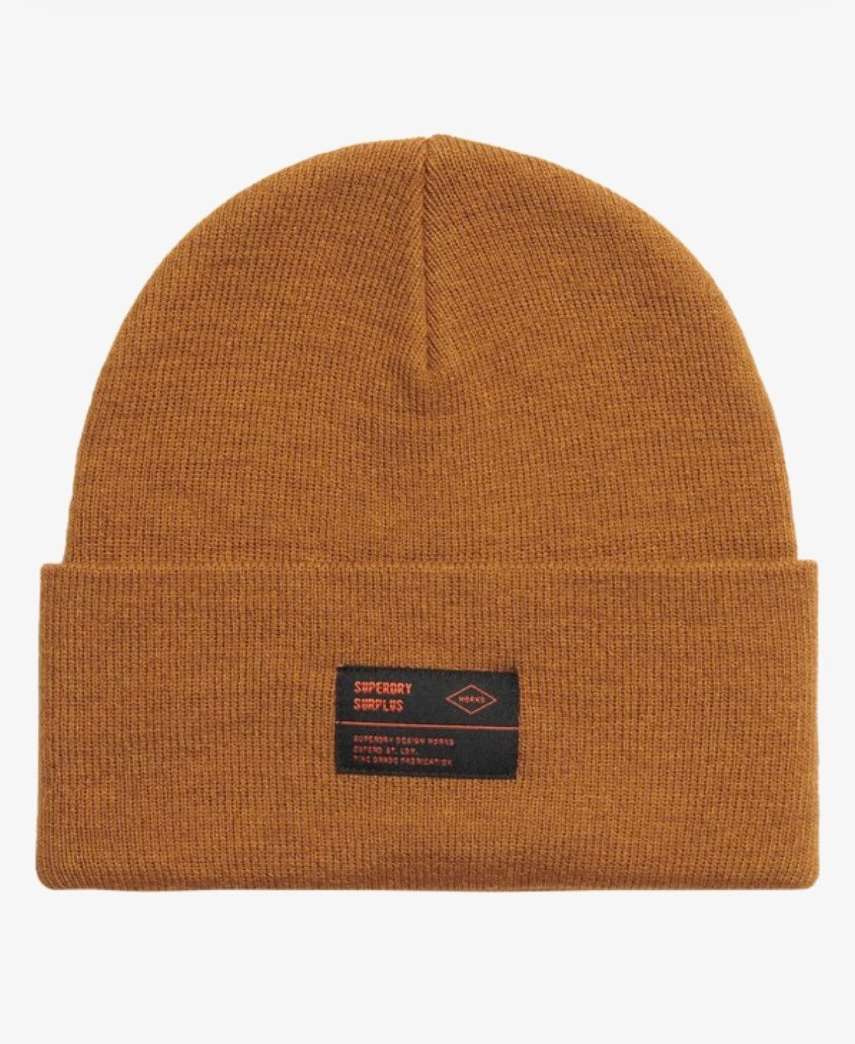 Superdry Muts Tabac One Size |Warme Gebreide Wintermuts