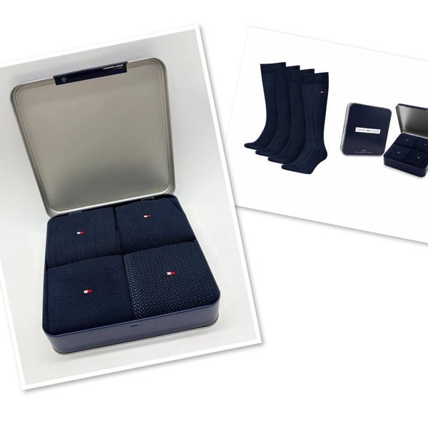 Tommy Hilfiger 4 Paar sokken 43/46  kniehoogte