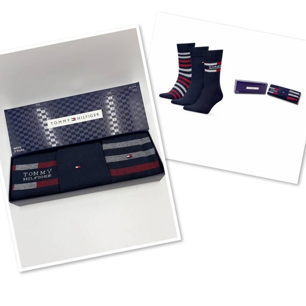 Tommy Hilfiger 3 paar sokken 43/46 navy