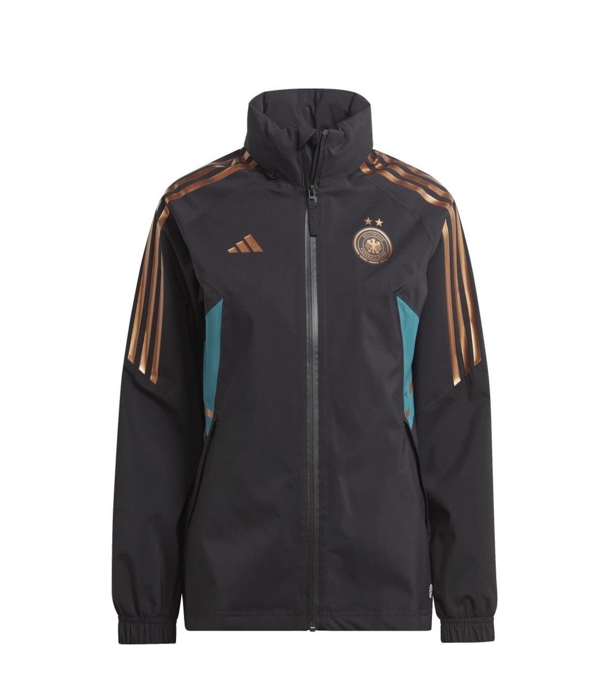 ADIDAS - Regenjas DFB Condivo 22 - zwart