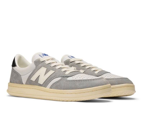 NEW BALANCE - Sneakers T500 - nubuck - grijs maat 38